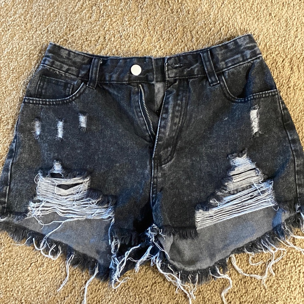 Black shorts